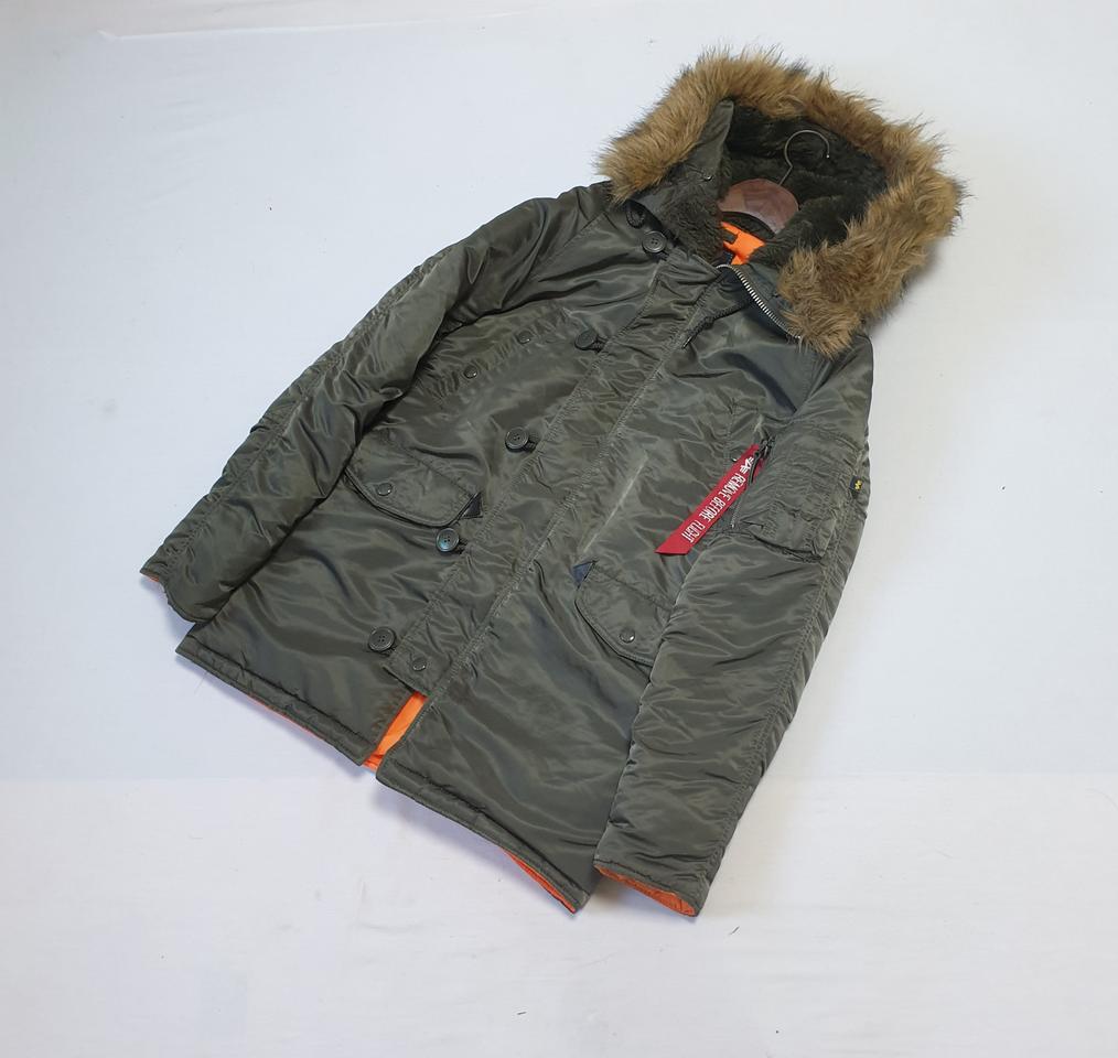 알파인더스트리 N3B 세이지 야상 자켓