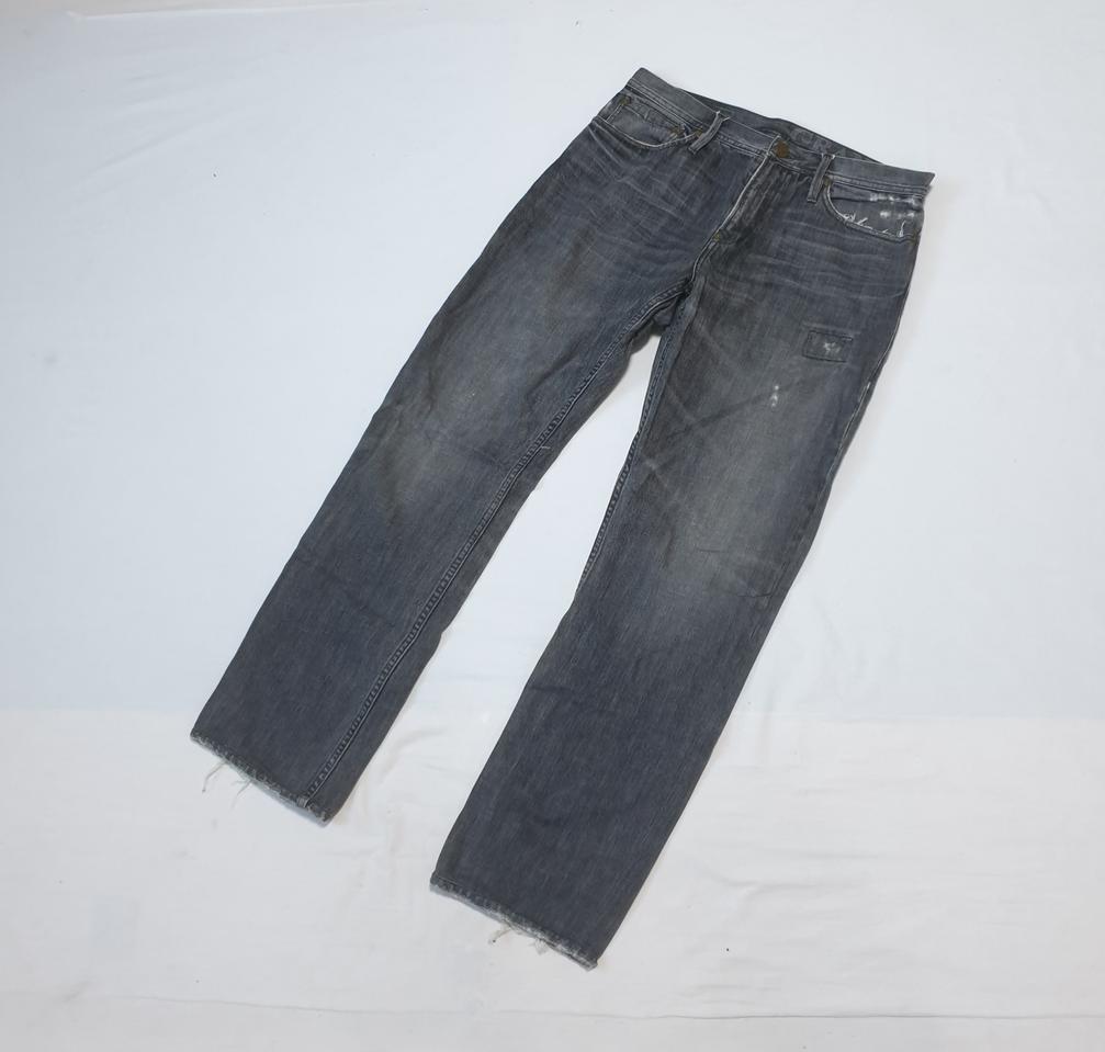 버버리브릿 흑청 데님 청바지