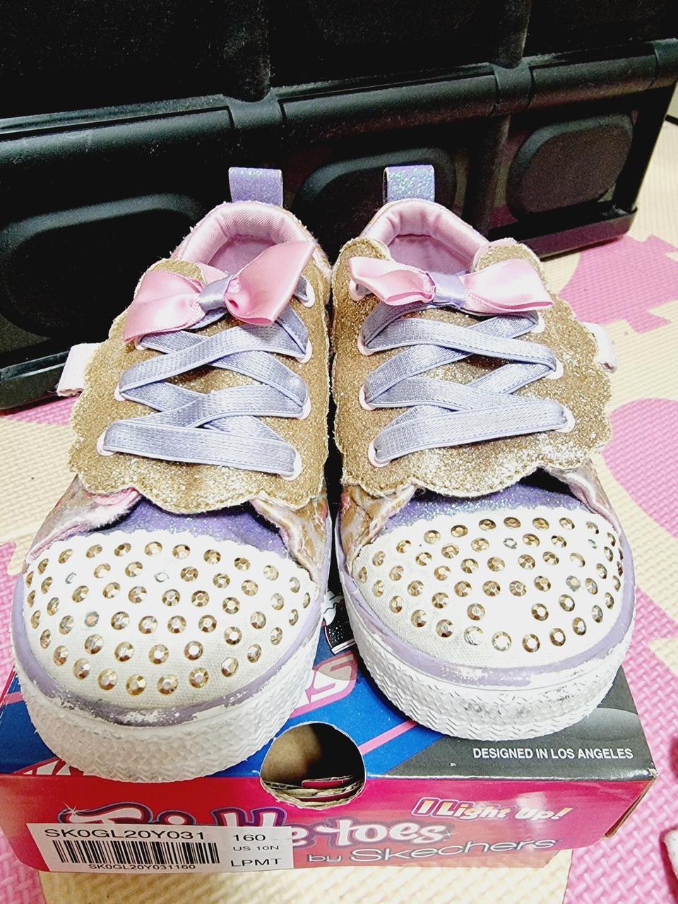 빤짝이 여아 운동화