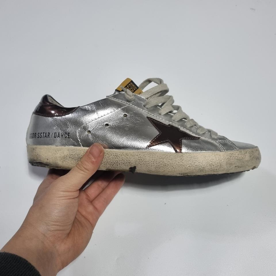 골든구스 실버 스니커즈 255