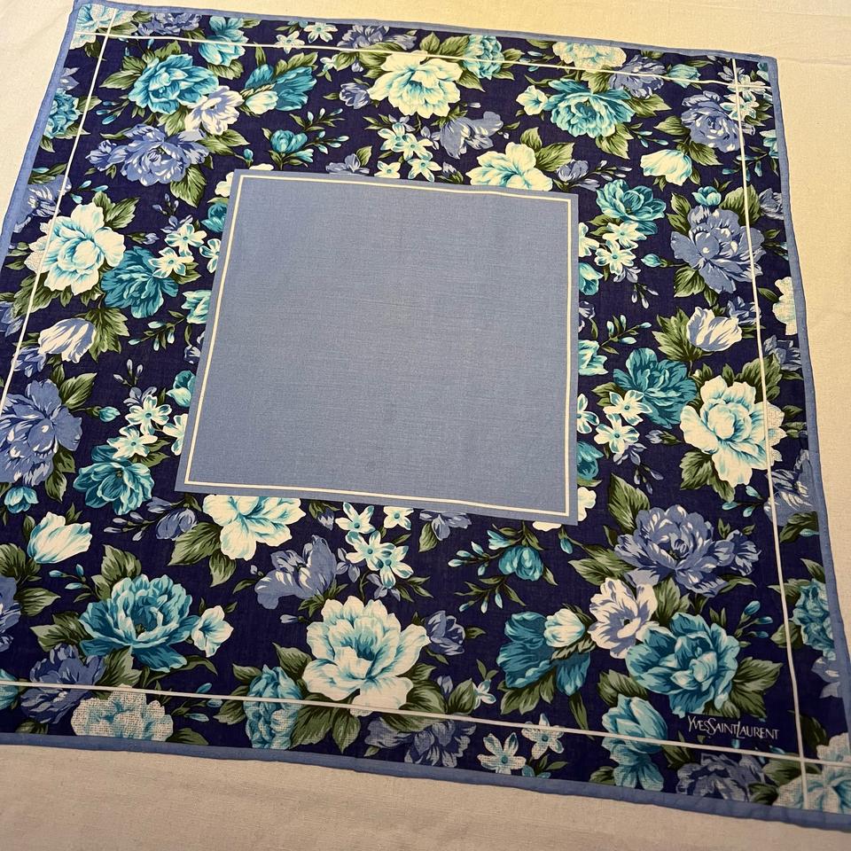 [B급중고] 입생로랑 명품 남녀공용 손수건