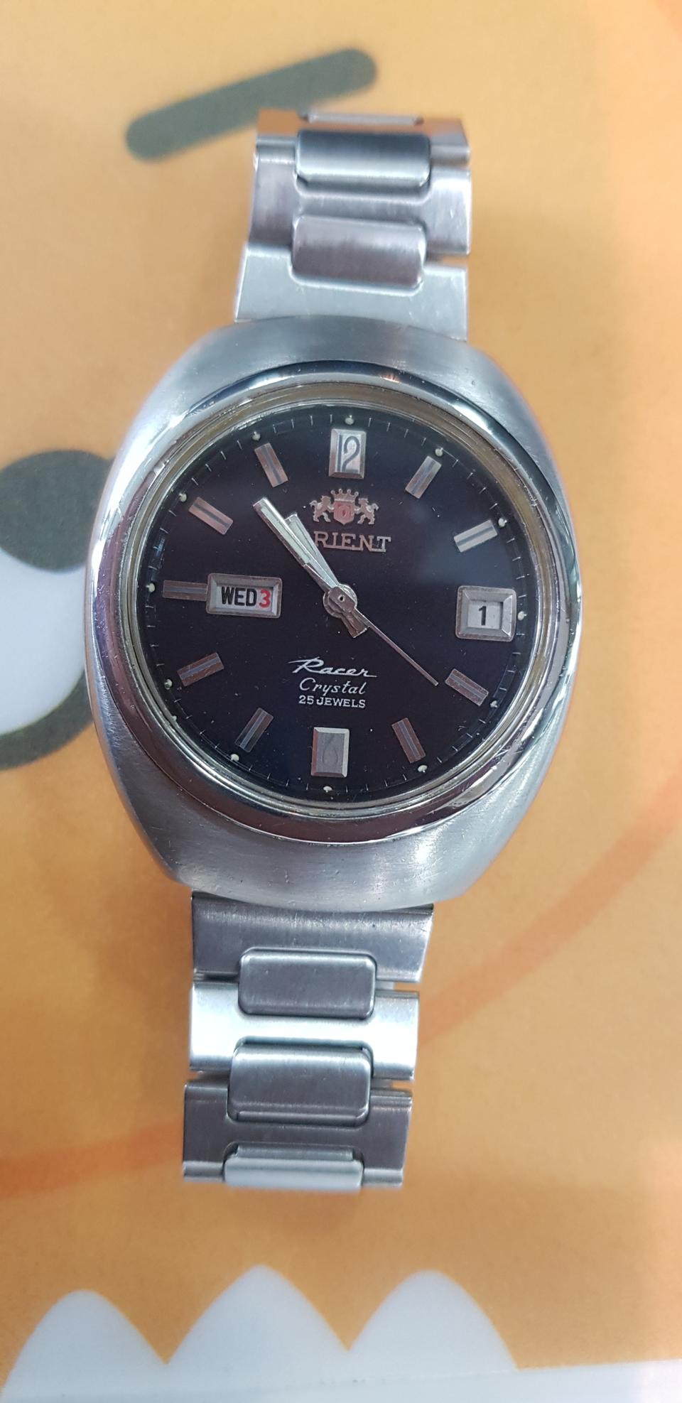 빈티지 오리엔트 Racer 오토매틱 시계