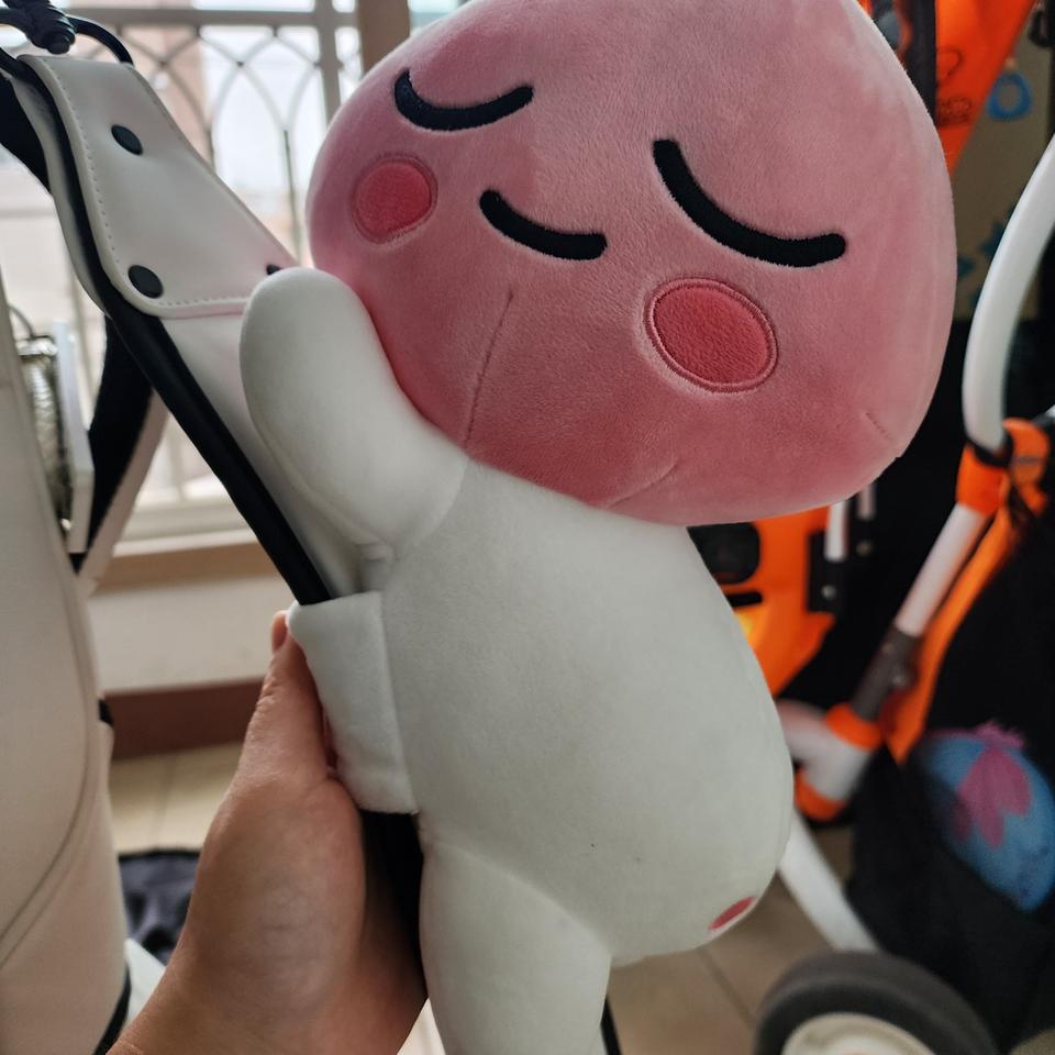 캐디백 어깨끈 어피치 인형