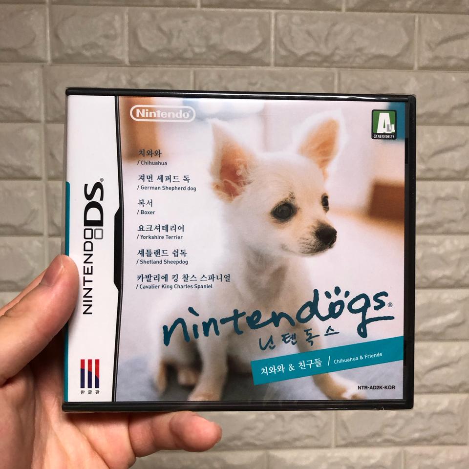 (미개봉) 닌텐도 ds 닌텐독스 치와와 판매합니다.