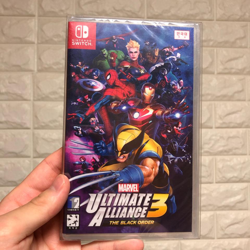 (미개봉) 닌텐도 스위치 마블 얼티밀 얼라이언스 3 판매합니다.