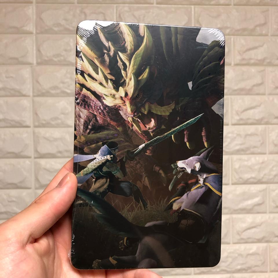 (미개봉) 닌텐도 스위치 몬스터헌터 라이즈 스틸북 판매합니다.