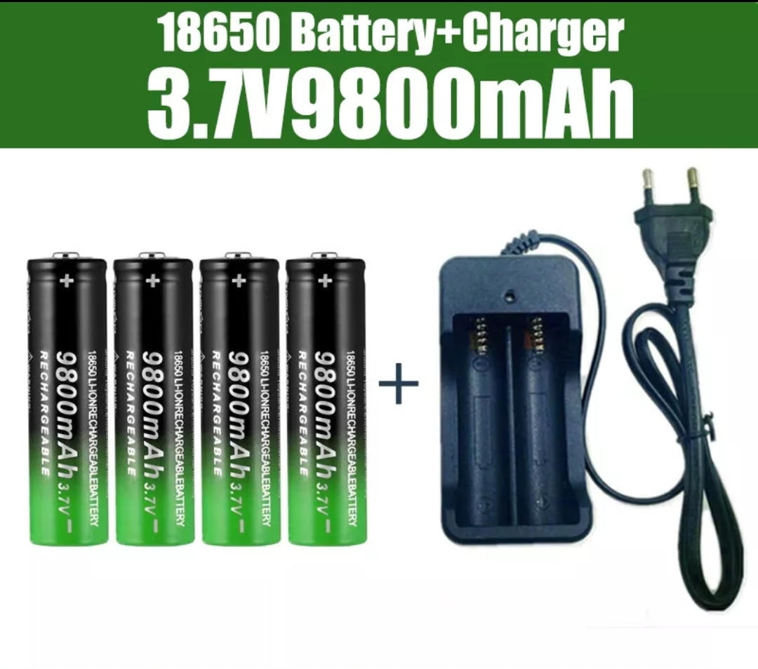 미사용 18650 배터리+충전기