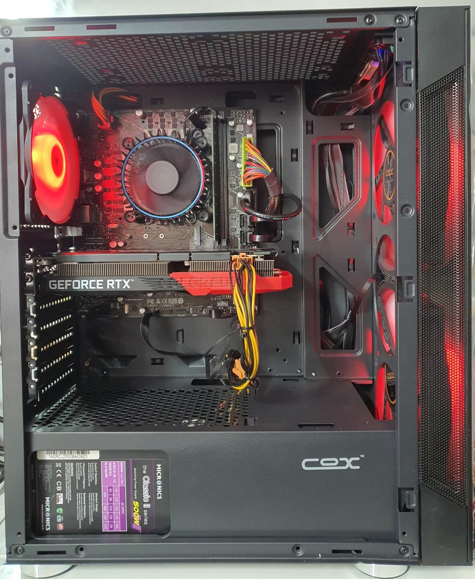 인텔 i5-12400F 램16G RTX3060TI SSD240G본체90