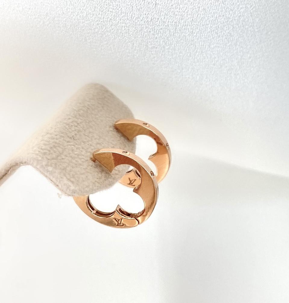 14k 원형 원터치 귀걸이