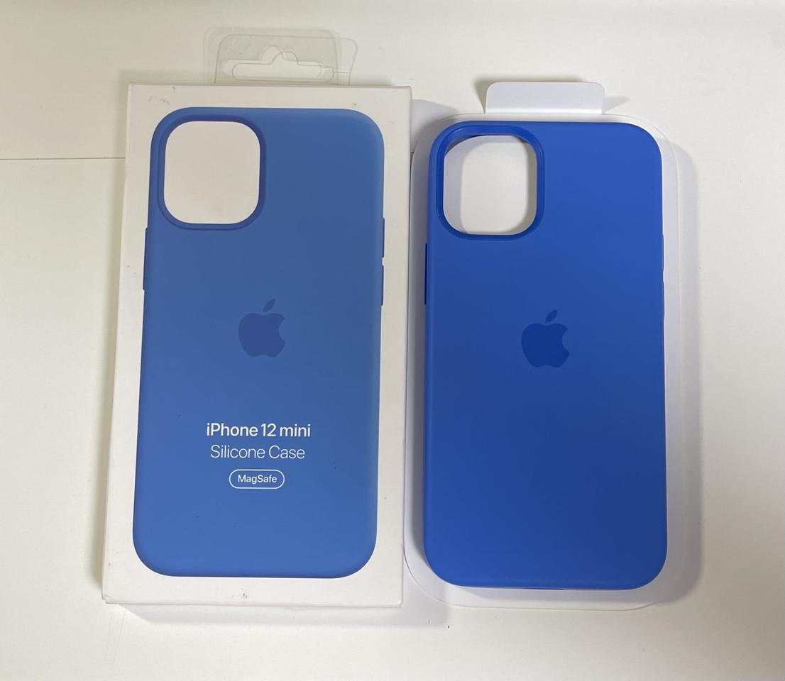 아이폰12미니 정품 가죽,실리콘 케이스