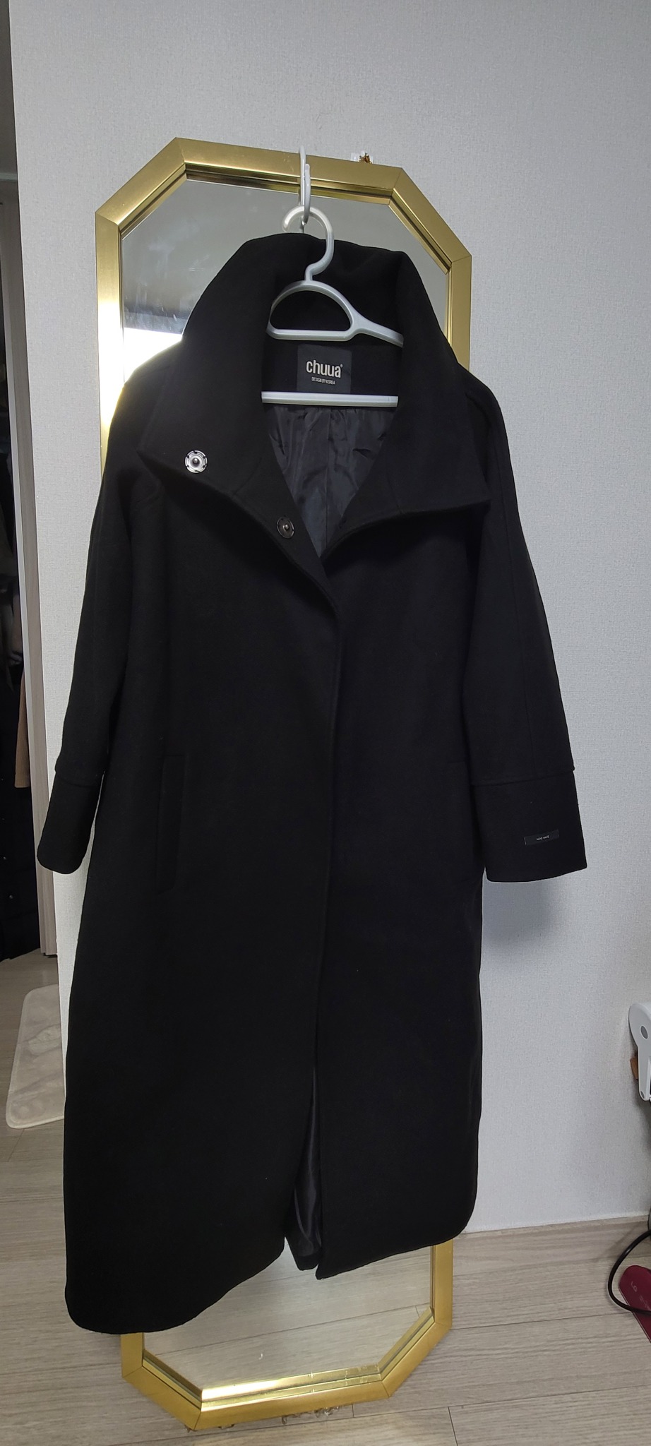 박스핏블랙코트