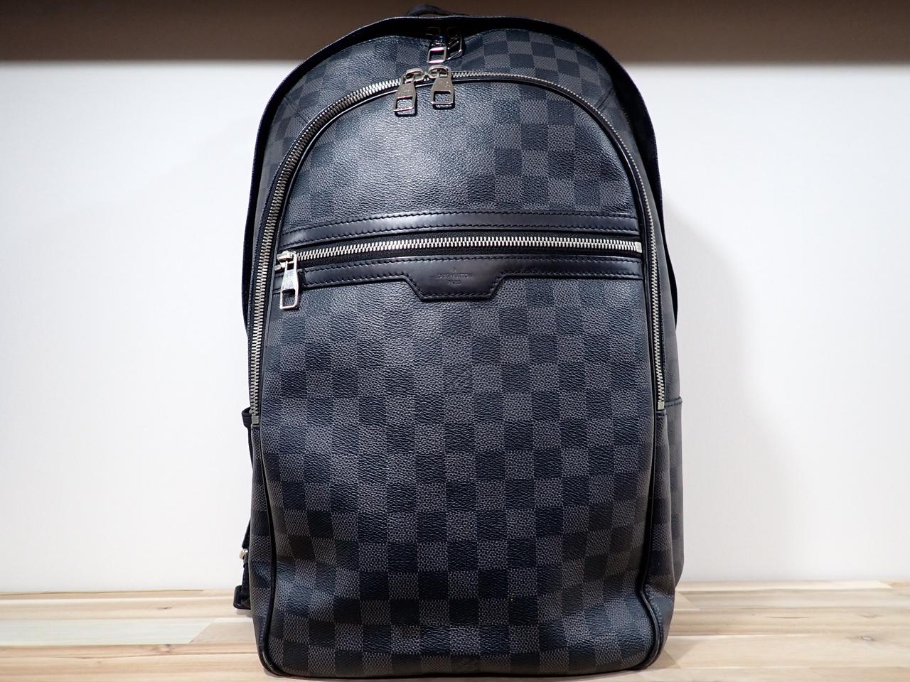 루이비통 N58024 마이클 다미에 그라파이트 캔버스 백팩