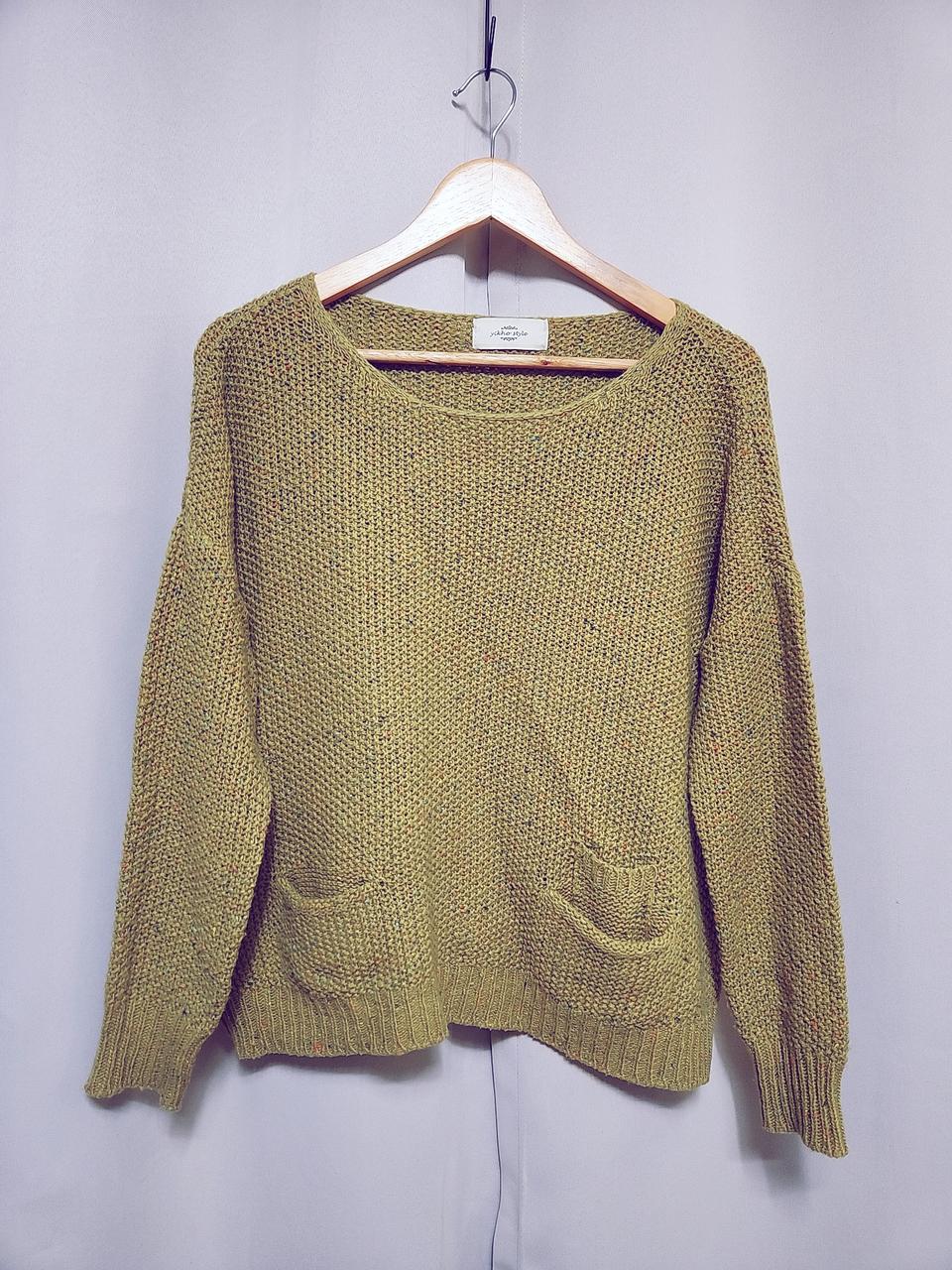 빅사이즈 주머니포인트니트(새상품)