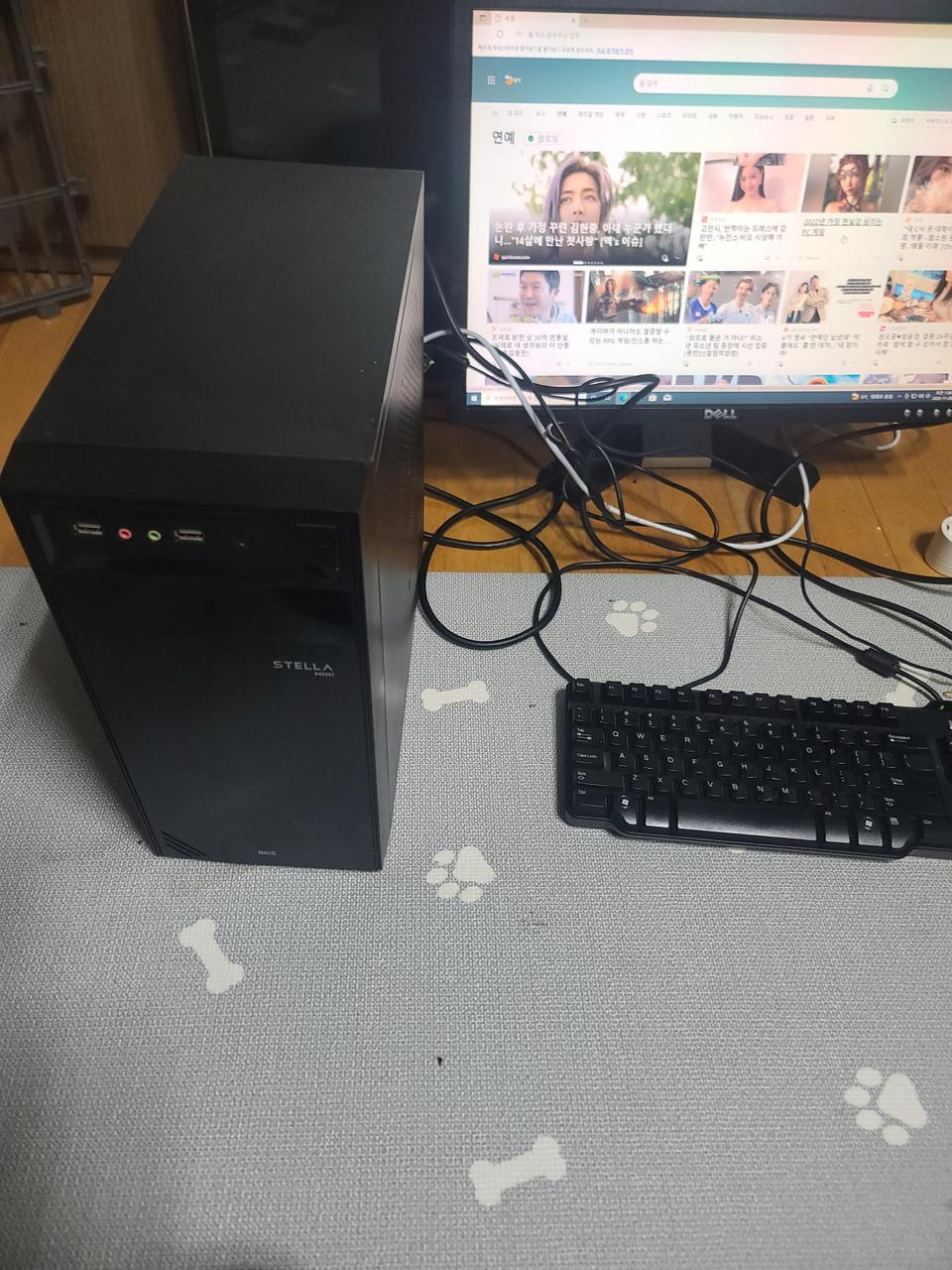 인텔 i5-2500 컴퓨터 본체 램8기가 SSD120 GT630