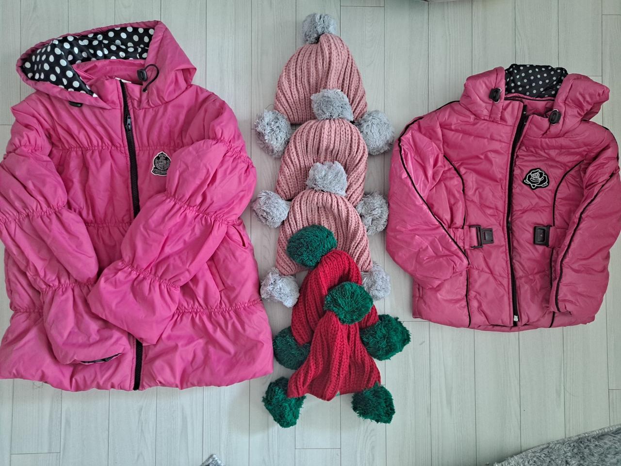 아동용 모자와 아동파카