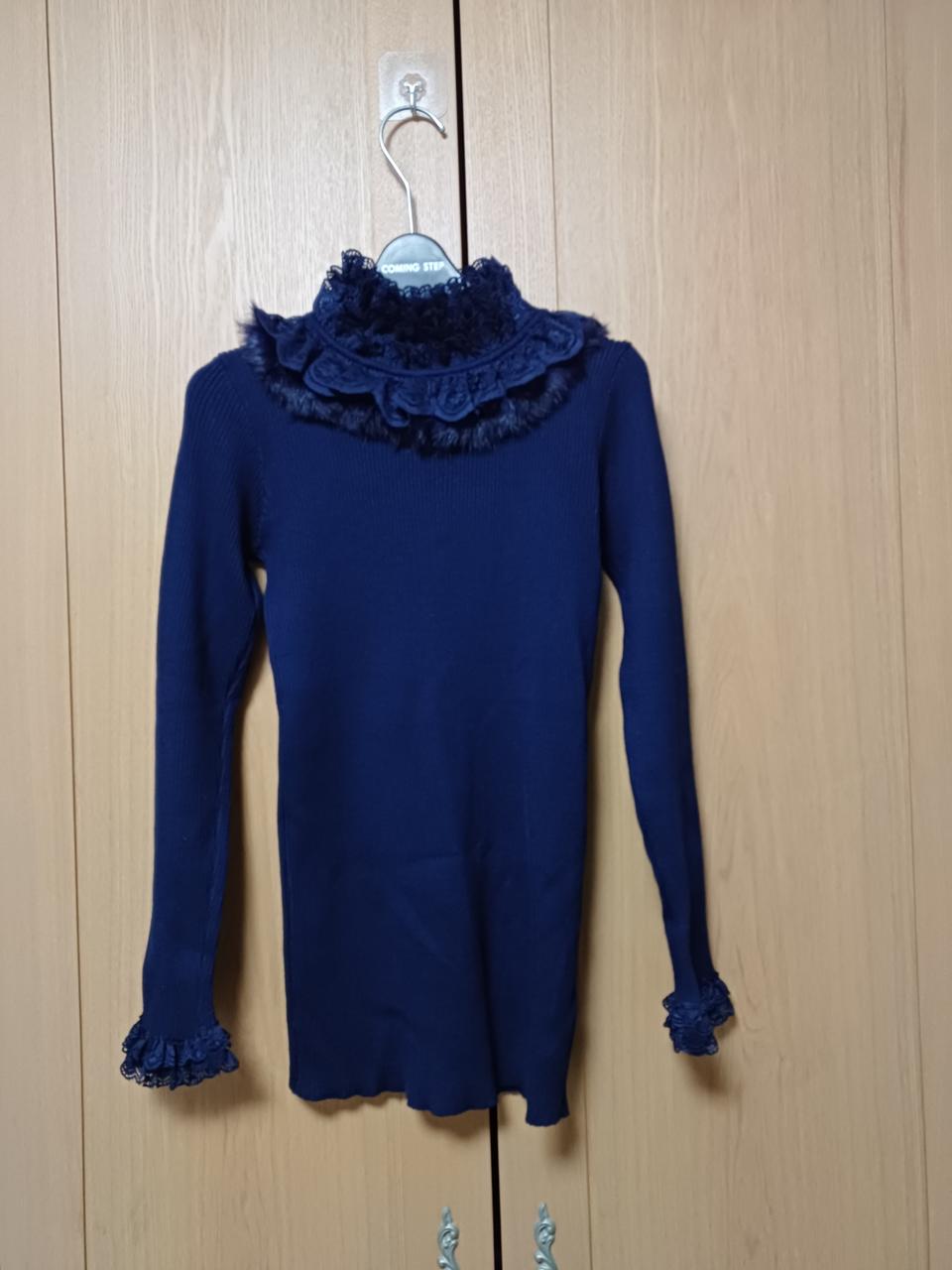 미착용 여성 니트티 S