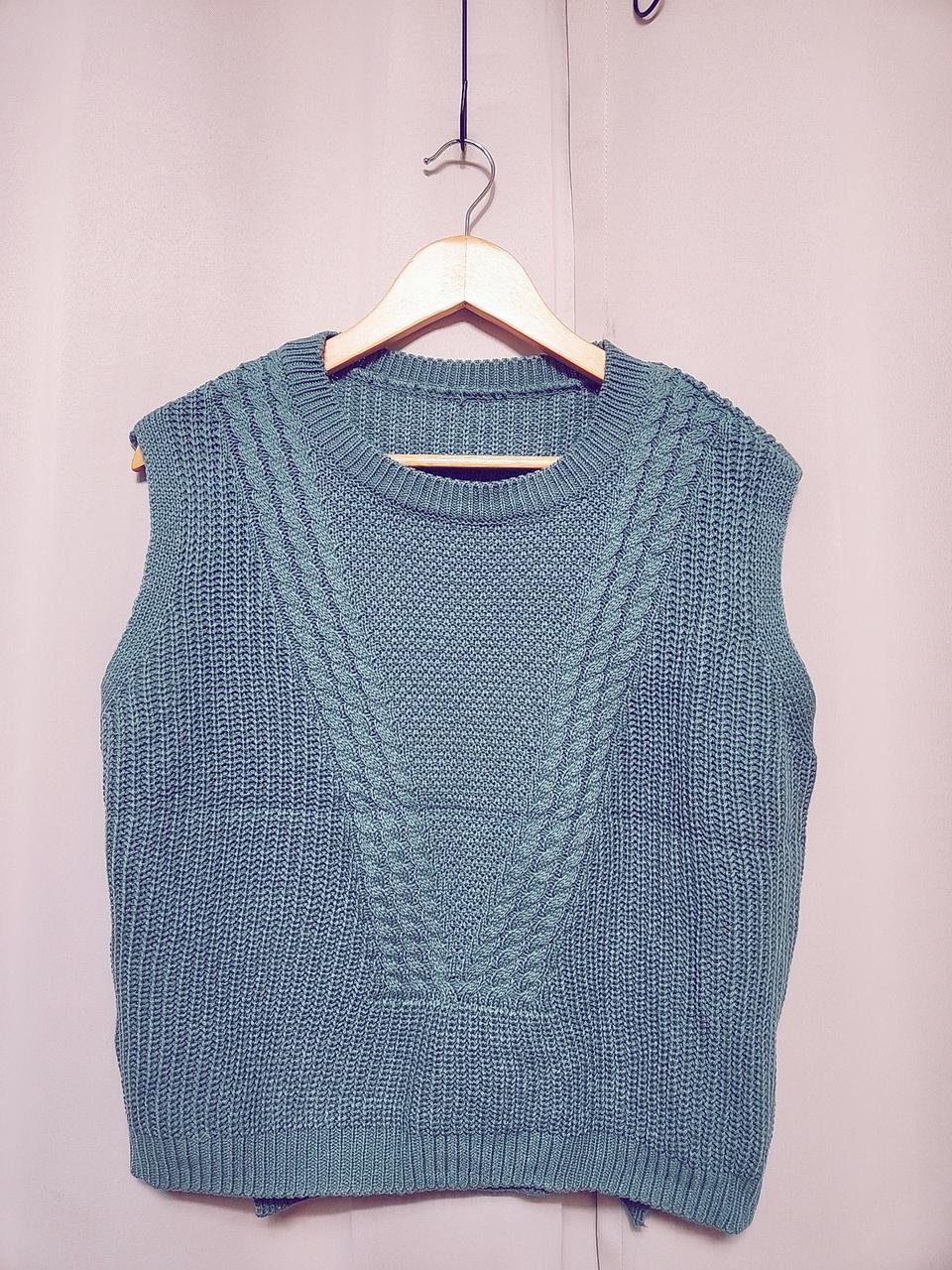 빅사이즈 니트베스트(새상품)