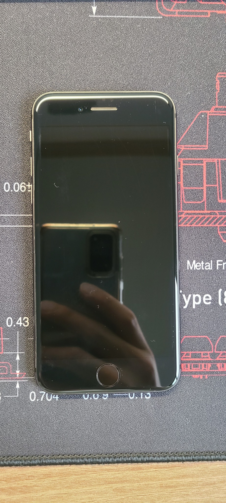 아이폰8 스페이스그레이 64G 배터리 성능 99%