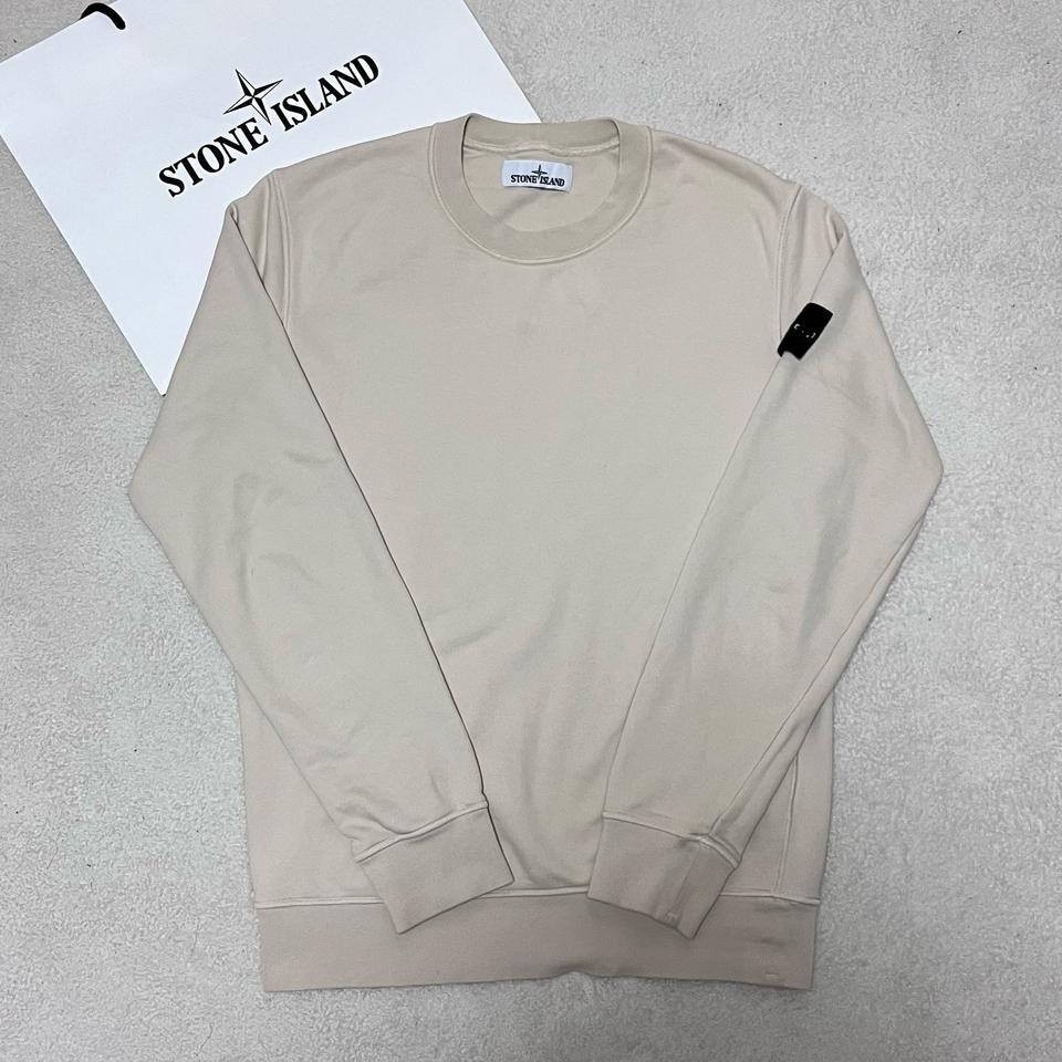 {새상품 급} 20S/S 스톤아일랜드 웜샌드 아이보리 맨투맨