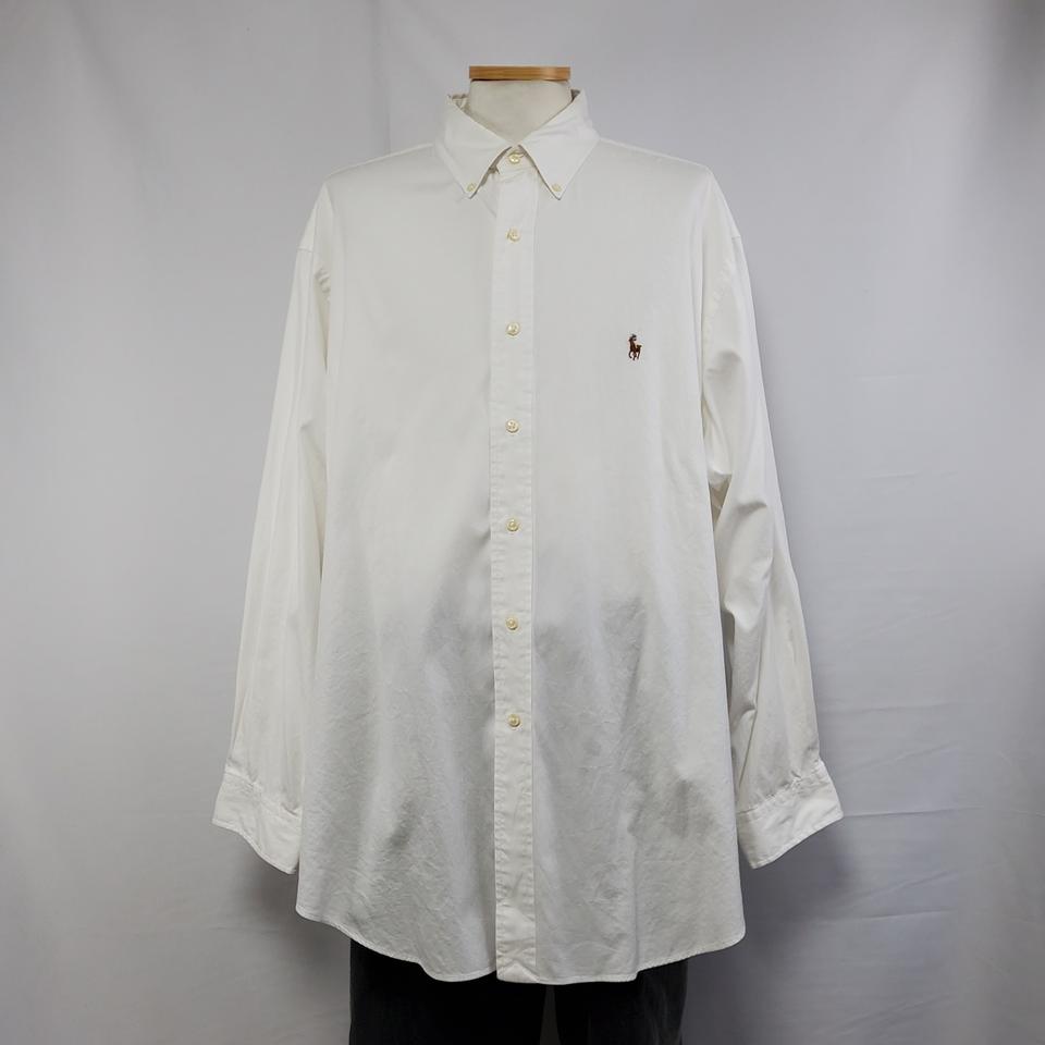 XL~2XL 폴로 랄프로렌 화이트셔츠.cw716
