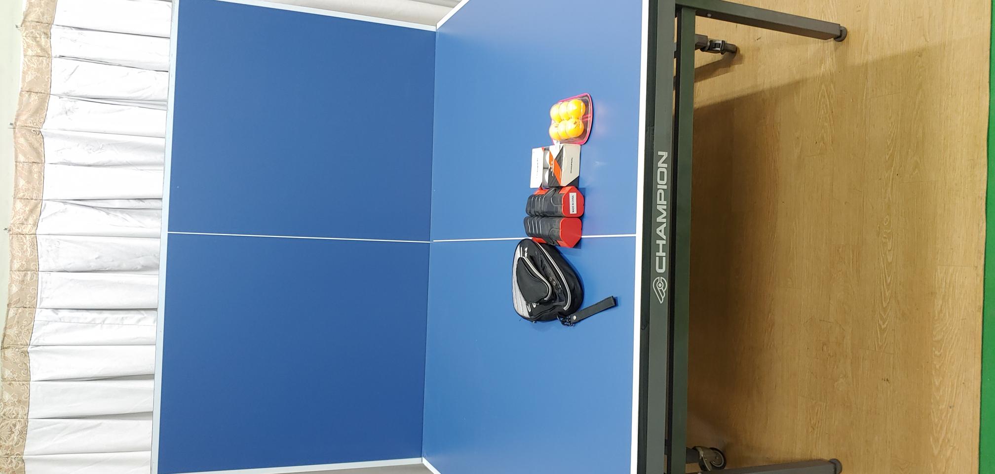 챔피언 s11 새거수준 탁구대 구성품 풀세트 배송가능