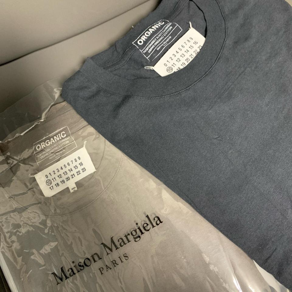 마르지엘라 유기농면 반팔티