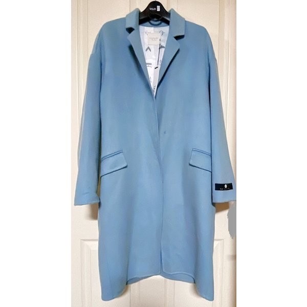 백화점 탑걸 울 핸드메이드 코트 (가격택 달린 새 상품)