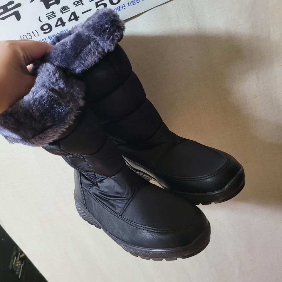여성 패딩부츠 230 새거2개 일괄