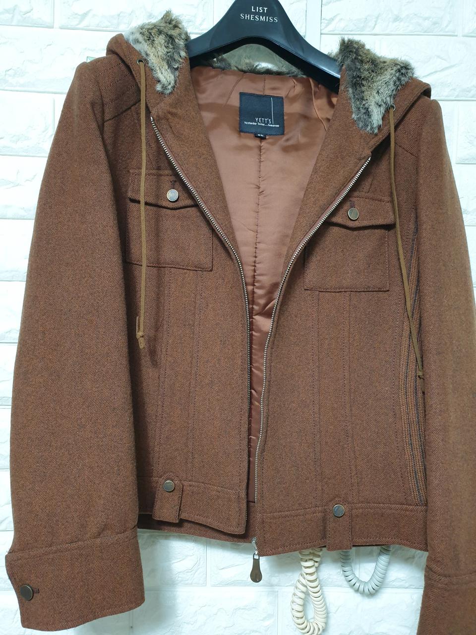 브랜드 울 자켓