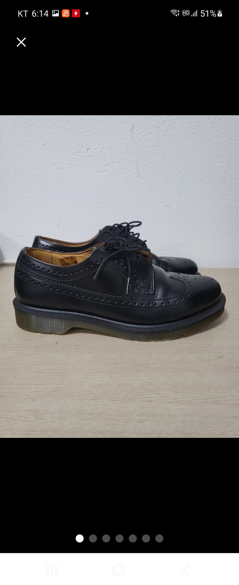 닥터마틴 남성 부츠 사이즈 260 상태좋아요 C34