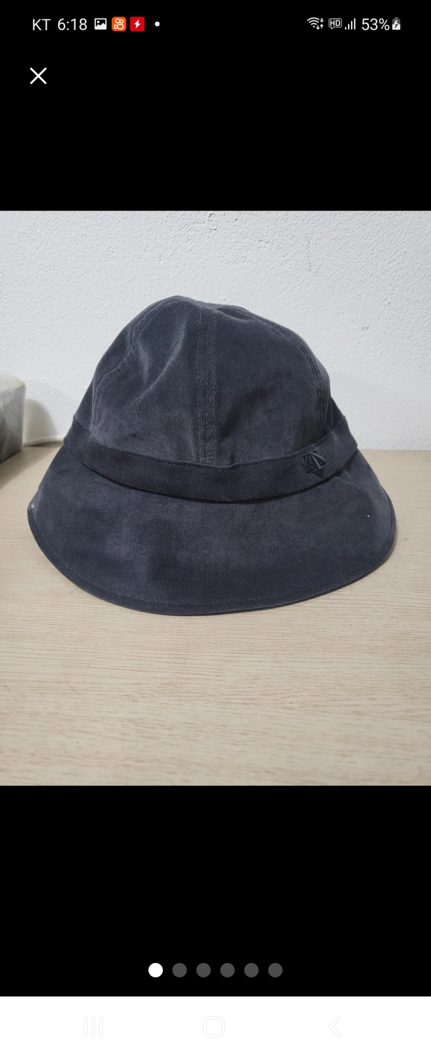 데상트 여성 모자 상태좋아요