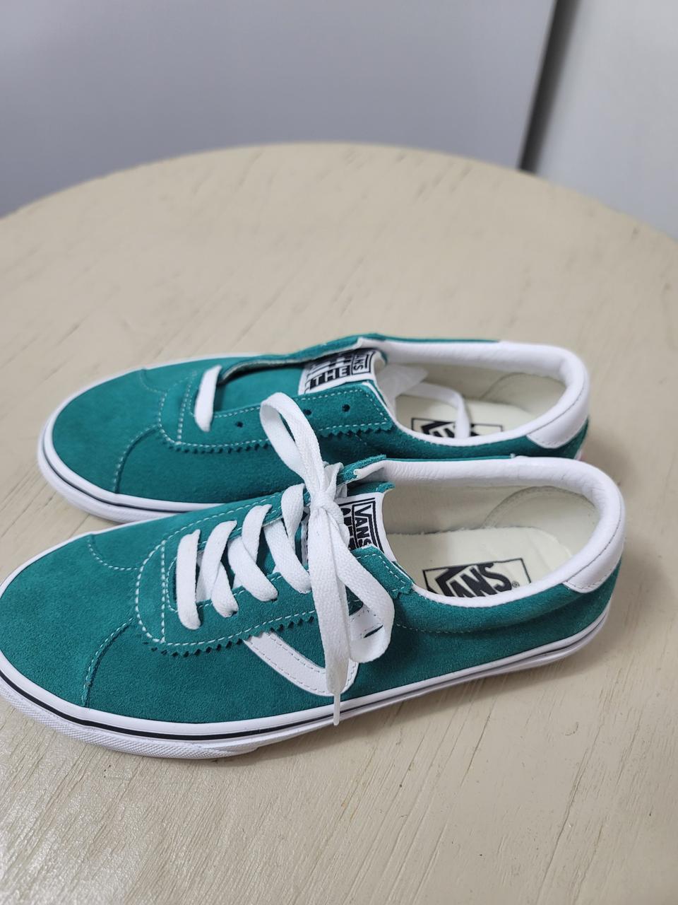 반스 운동화 스포츠 그린 245