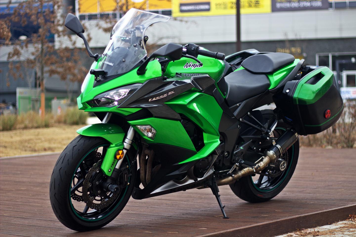 2017 가와사키 Z1000SX 투어러 짧은 키로수 판매합니다