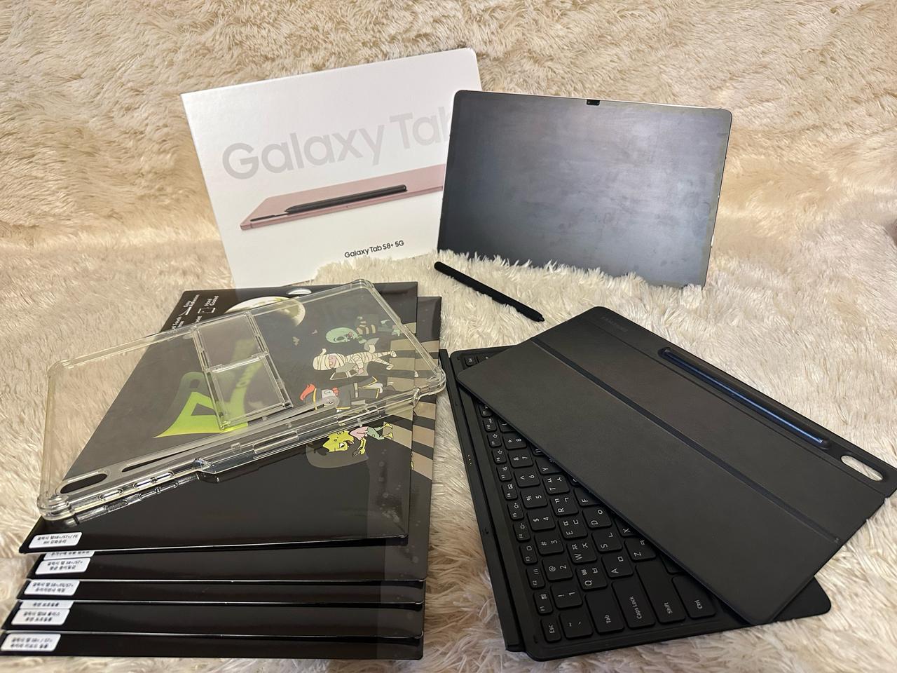 갤럭시탭 S8+ 256GB 5G 핑크골드