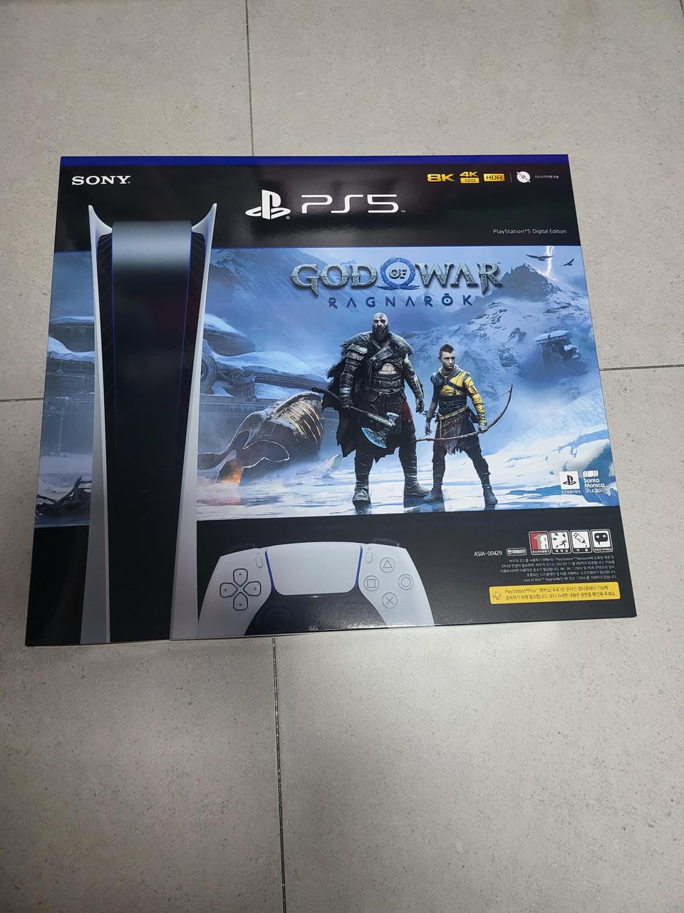 PS5 갓오브워 라그나로크 디지털 에디션 미개봉 새제품 팝니다