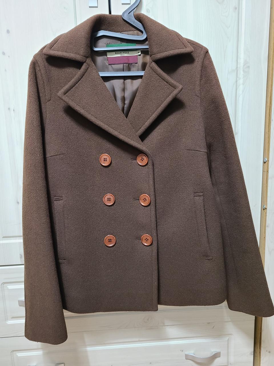 빈폴 숏코트 모90