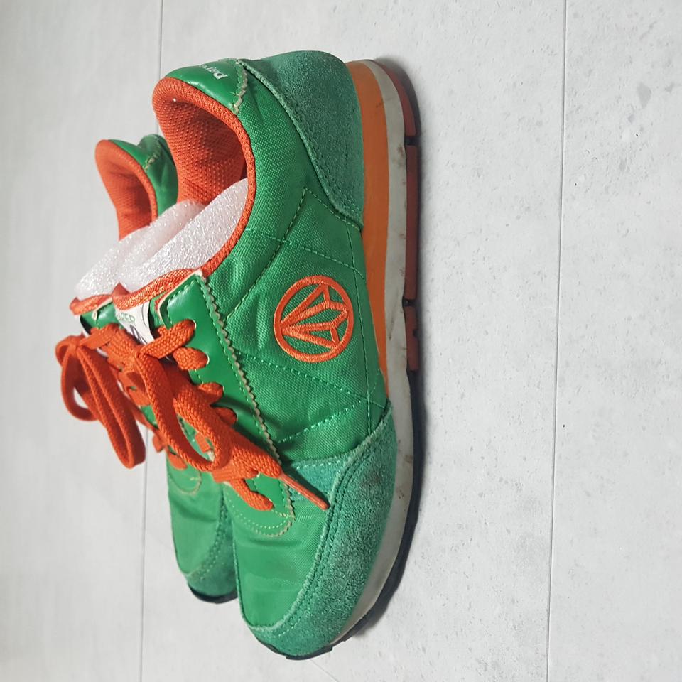 신발 운동화 페이퍼플레인 paperplanes (그린/주황) 240