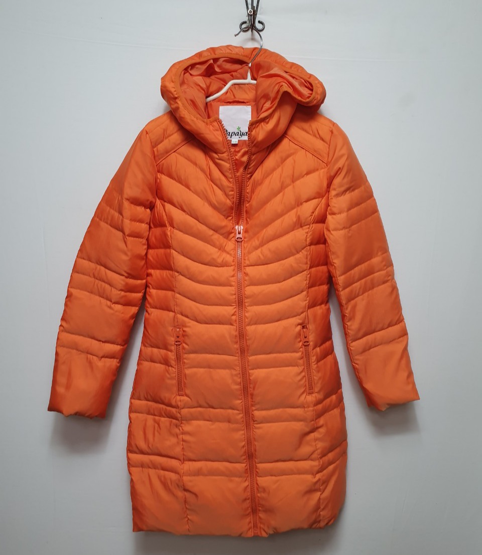 파파야 오리털 경량 롱패딩 (S/M)