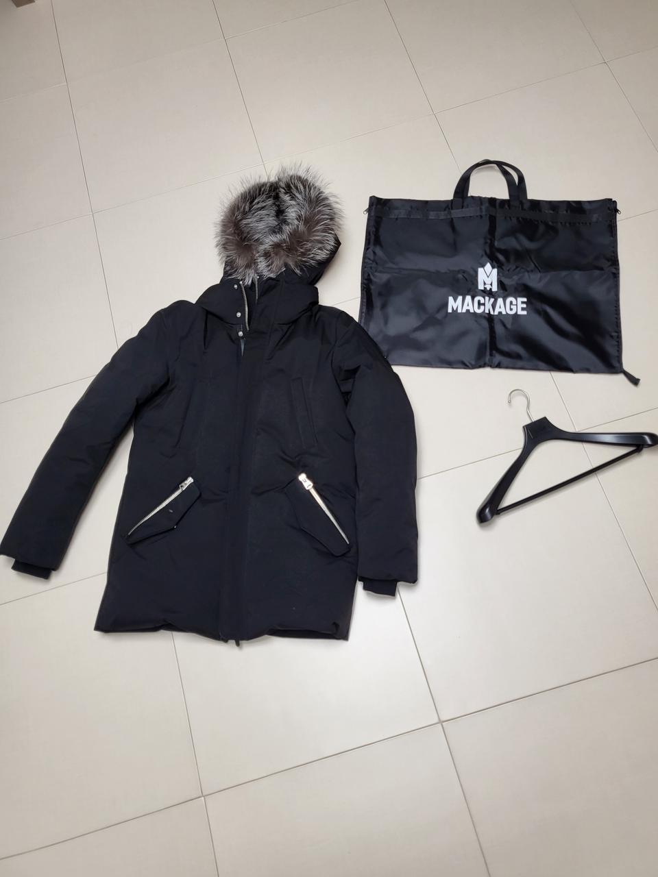 맥케이지 21FW EDWARD X 에드워드 실버퍼 후드