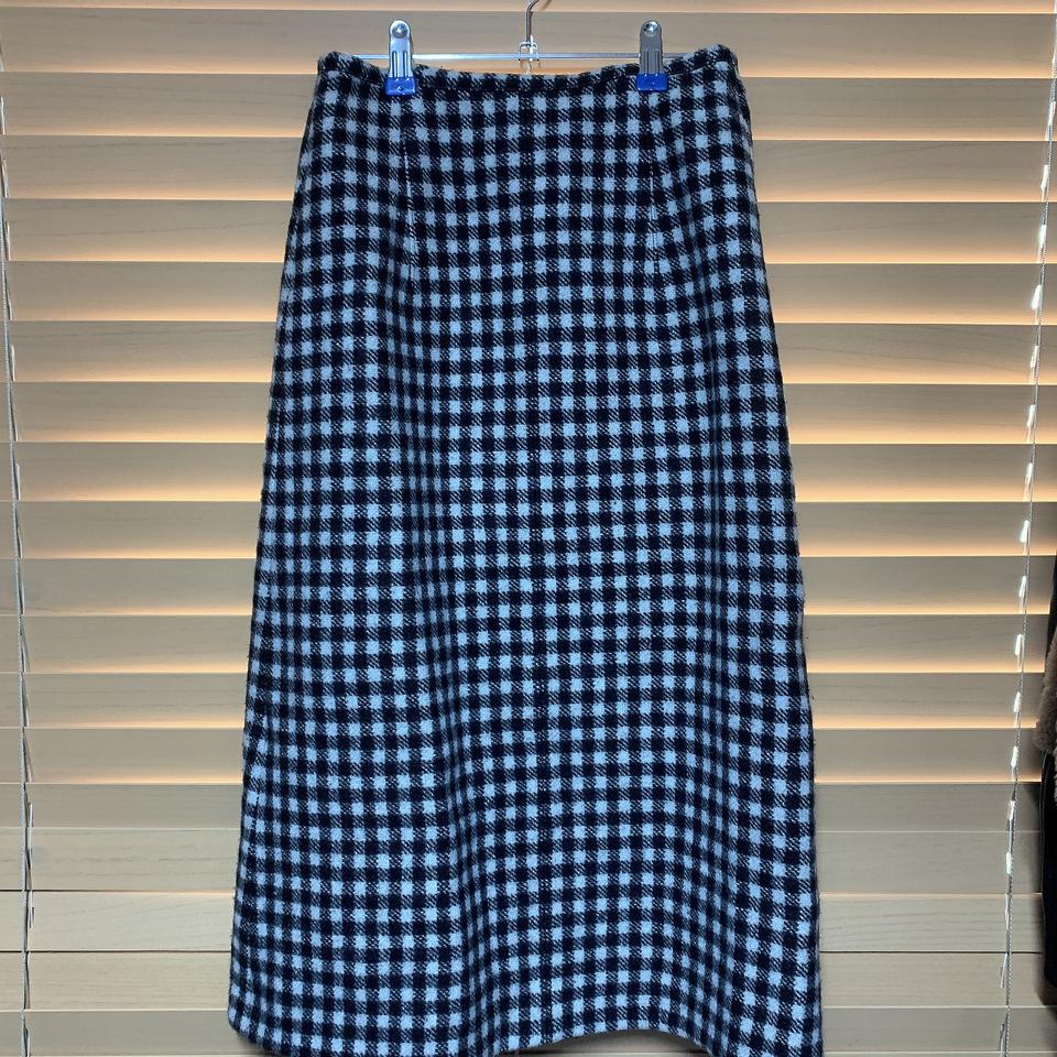 정품 타임 캐시미어 스커트 55사이즈