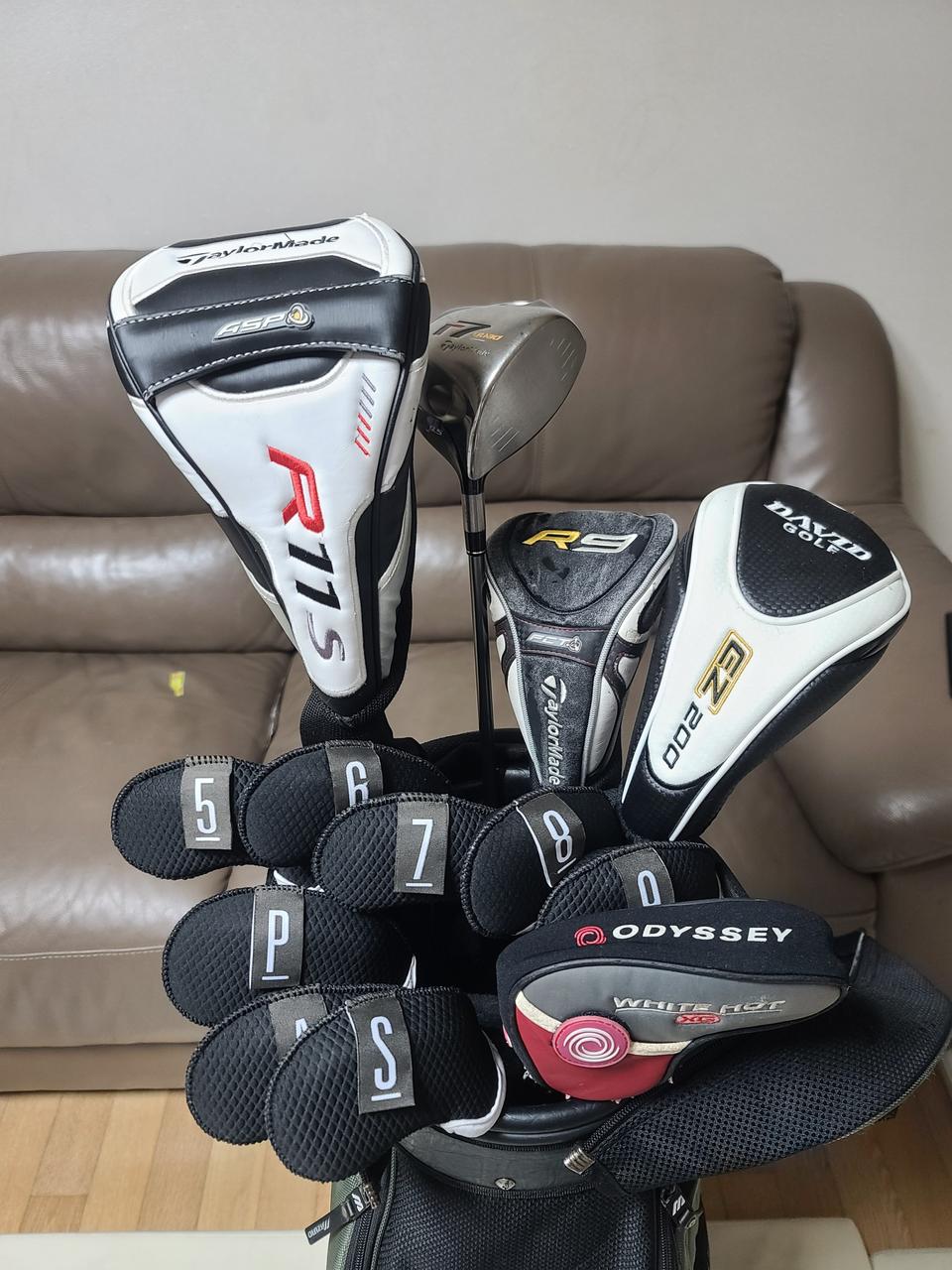 테일러메이드+미즈노 남성골프채풀세트 55만원
