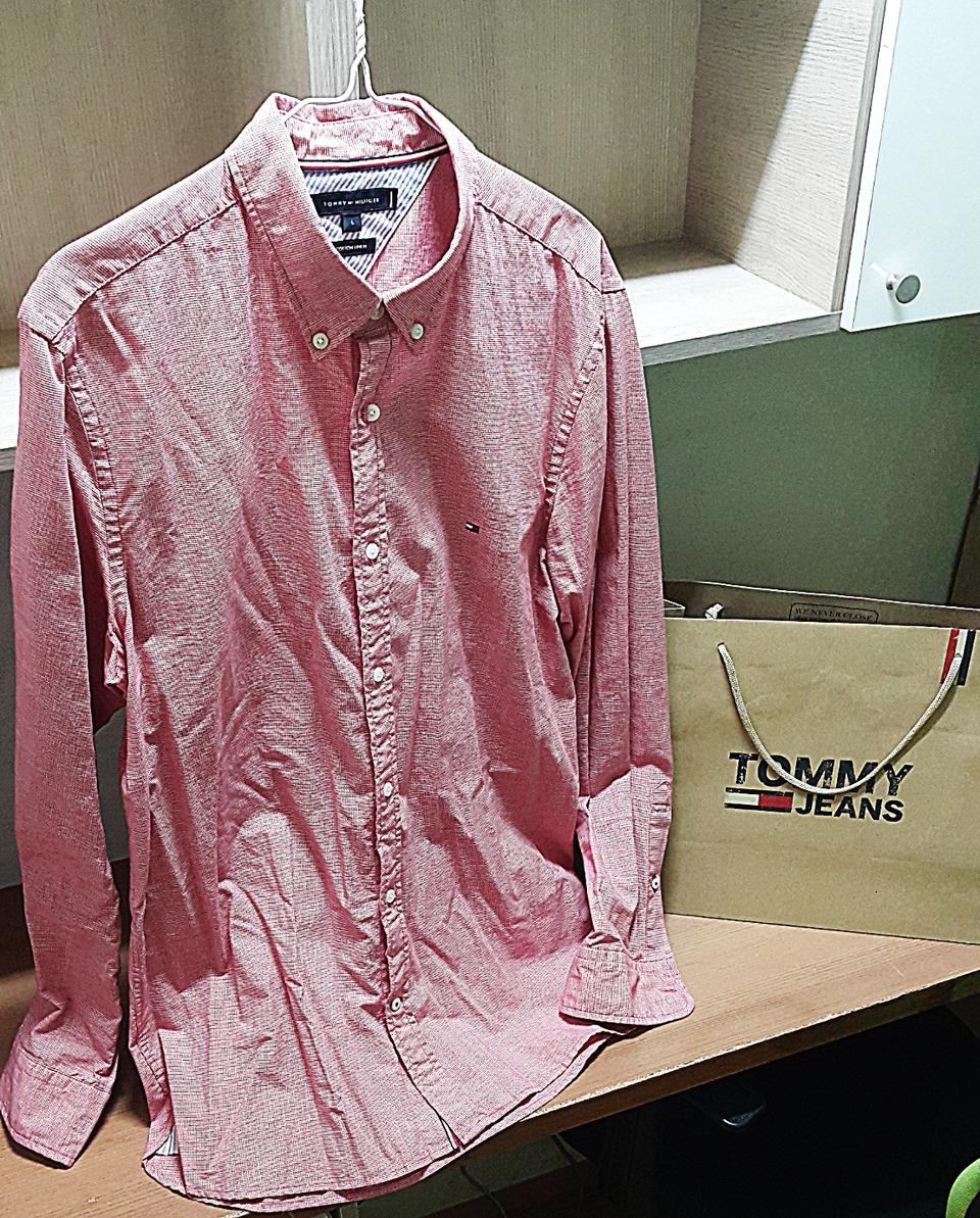 타미힐피거 셔츠 L