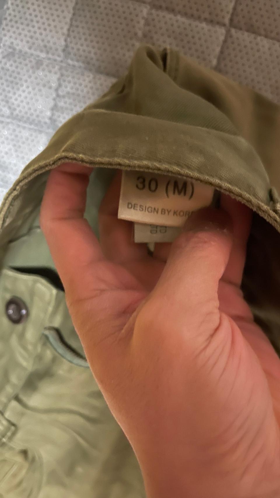 보세 카고바지 사이즈 30