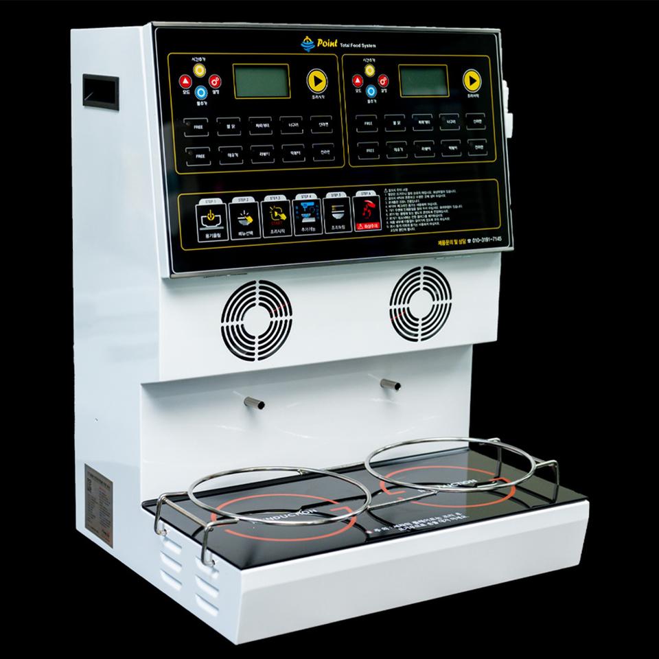 고급형 터치식 라면조리기 2구