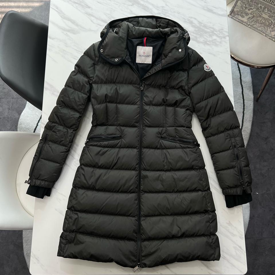 [새상품급] 몽클레오 베투롱 여겅 롱패딩 카키 2사이즈(55)