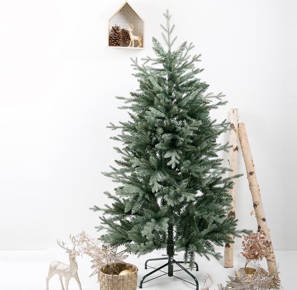 최고급 크리스마스 벨리트리 블루그린 / 미사용