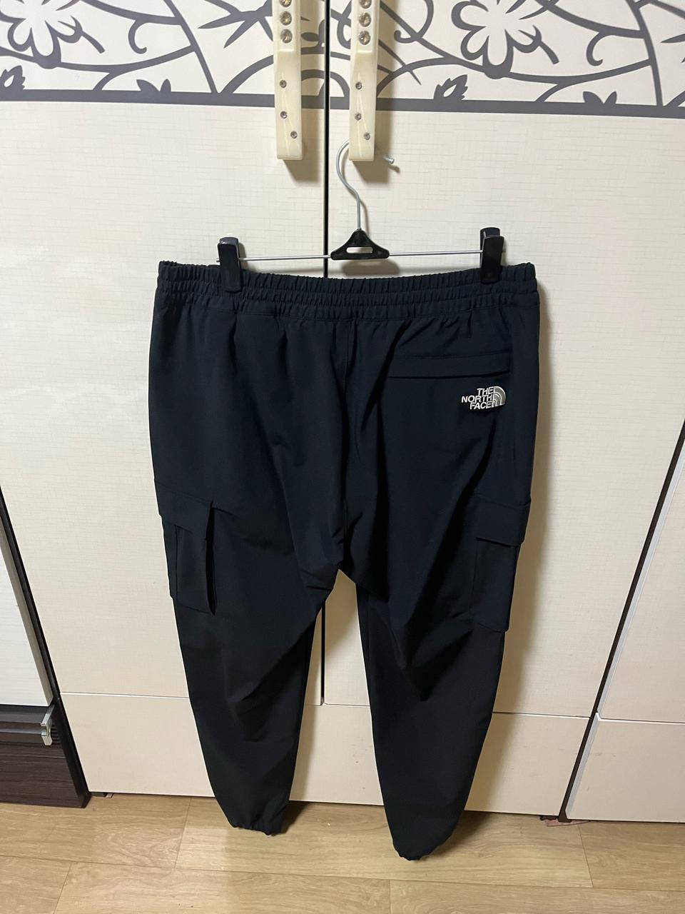 노스페이스 화이트라벨 공용 아이스런 카고팬츠 블랙 75