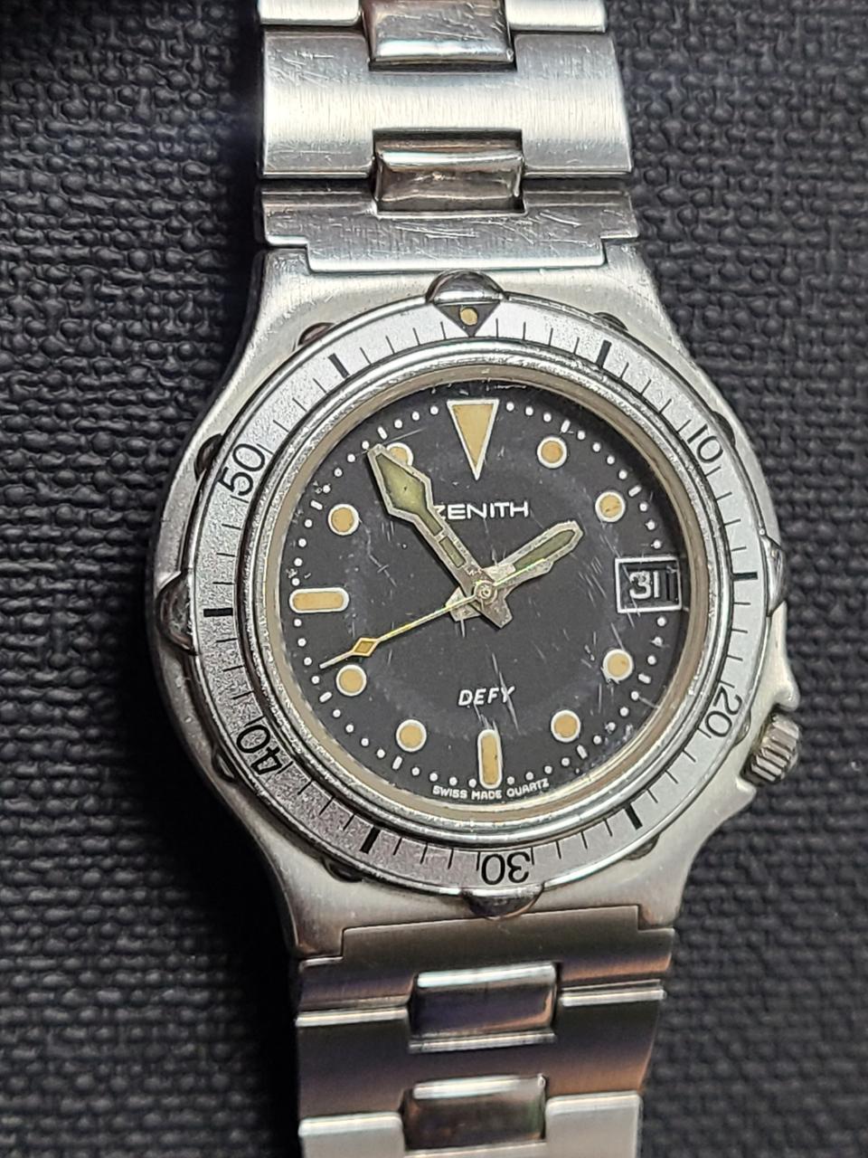 제니스 데피 빈티지 다이버시계