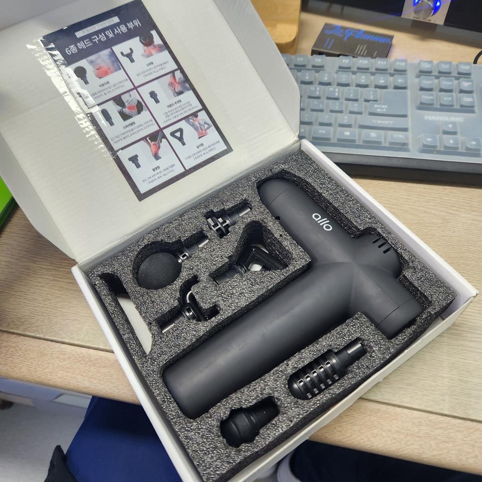 마사지건 세트 헤드 6종