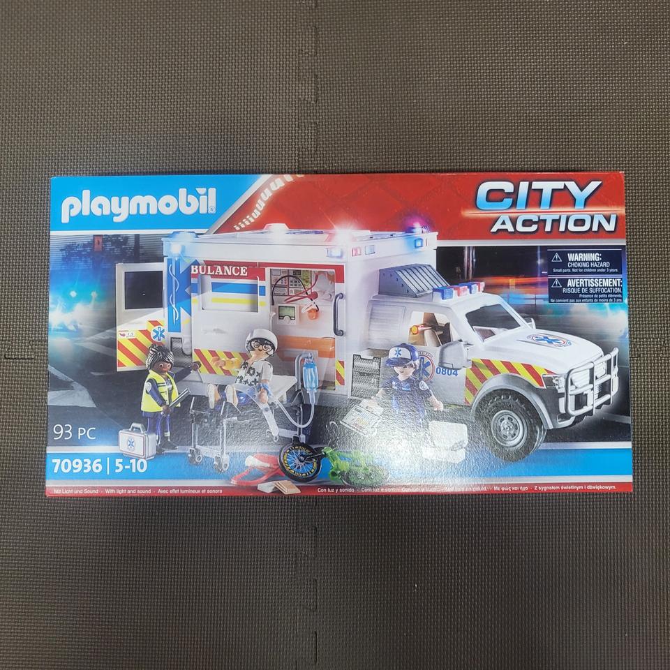 플레이모빌 70936 시티액션 엠뷸런스 택포 10.5만